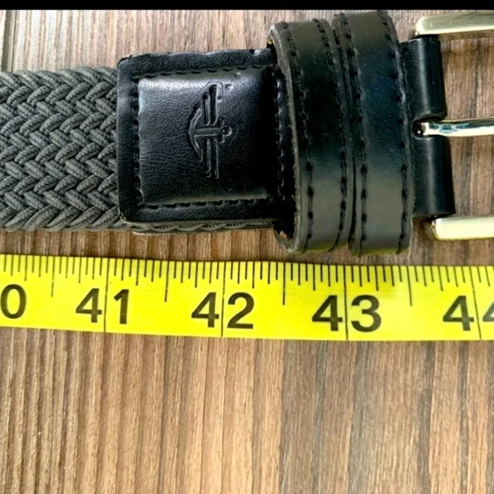 Black Woven Belt